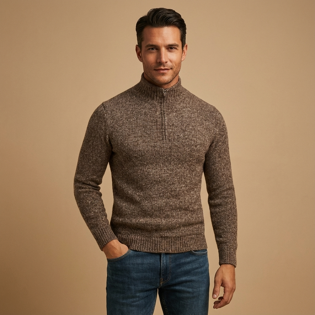 Leichter Herren Feinstrickpullover – Smart Für Büro & Freizeit