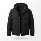 Herren Pufferjacke Mit Kapuze – Leichte Steppjacke Für Winter & Alltag