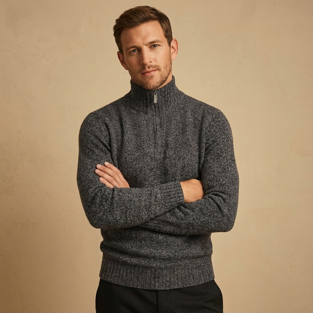 Leichter Herren Feinstrickpullover – Smart Für Büro & Freizeit