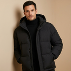 Herren Pufferjacke Mit Kapuze – Leichte Steppjacke Für Winter & Alltag