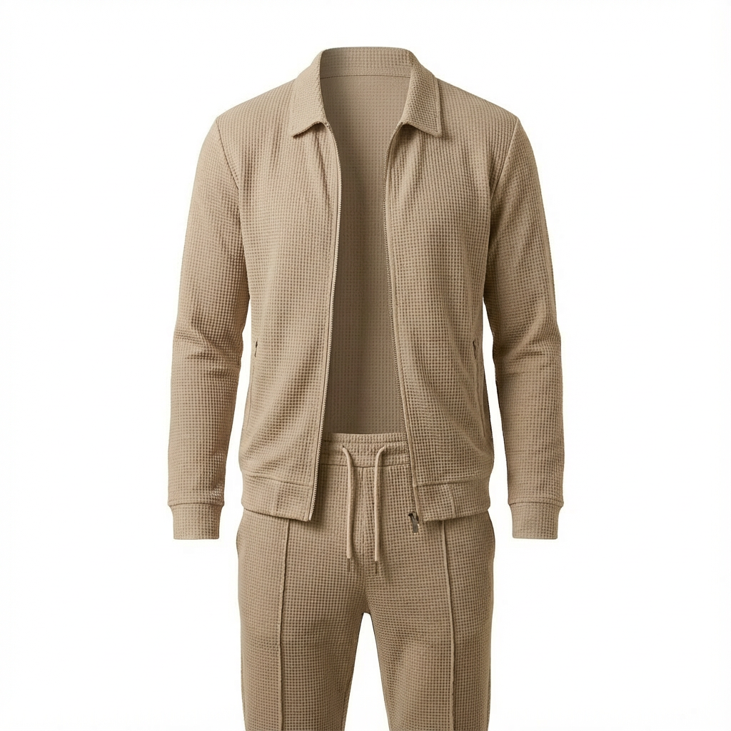 Herren Zweiteiler Set – Raffiniertes Co-Ord Für Mühelosen Alltagsstil