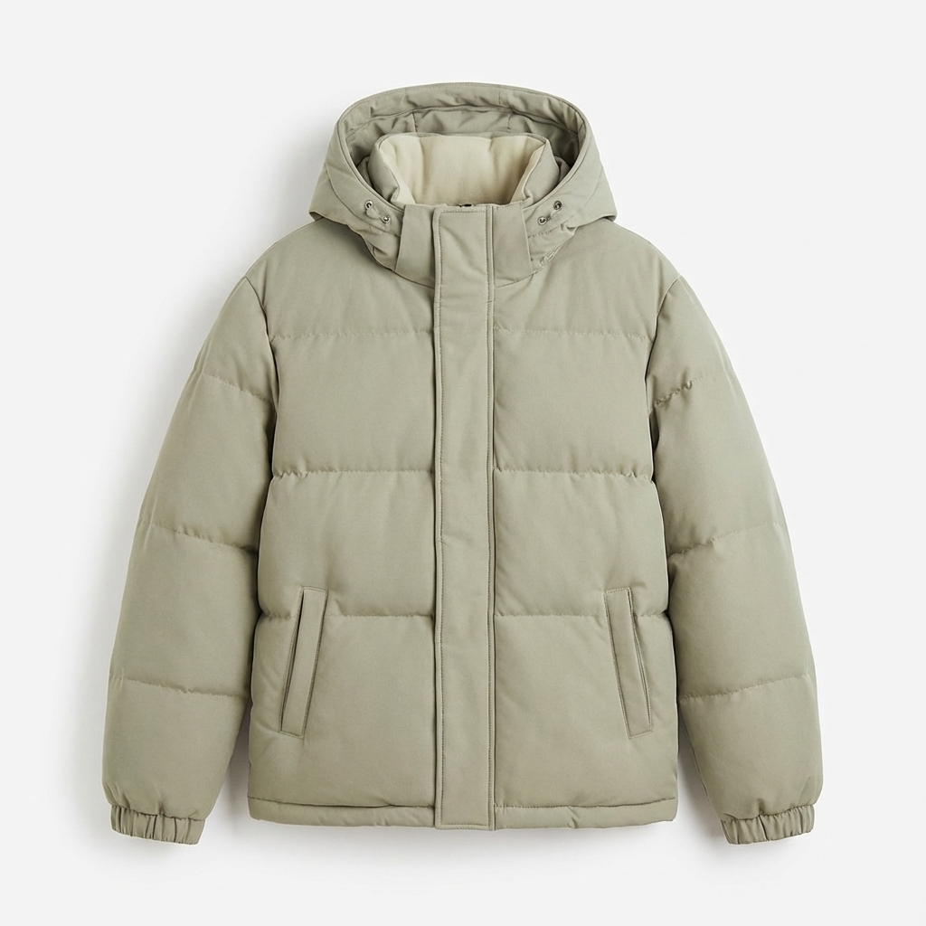 Herren Pufferjacke Mit Kapuze – Leichte Steppjacke Für Winter & Alltag