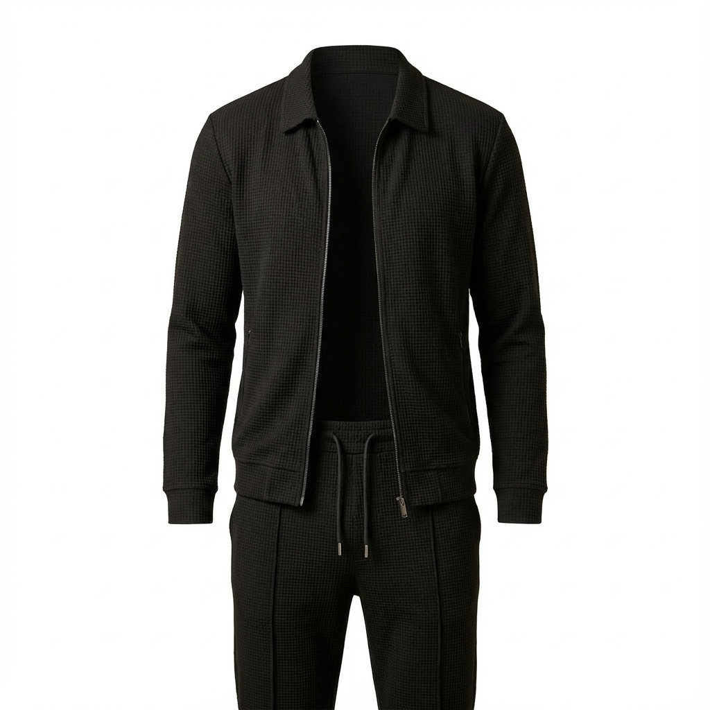 Herren Zweiteiler Set – Raffiniertes Co-Ord Für Mühelosen Alltagsstil