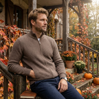 Herren Cashmere Cardigan – Refined Elegant Strickjacke Für Smart Casual & Business