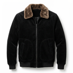 Herren Cordjacke Mit Sherpa-Futter – Gefütterte Winterjacke Für Alltag & Freizeit