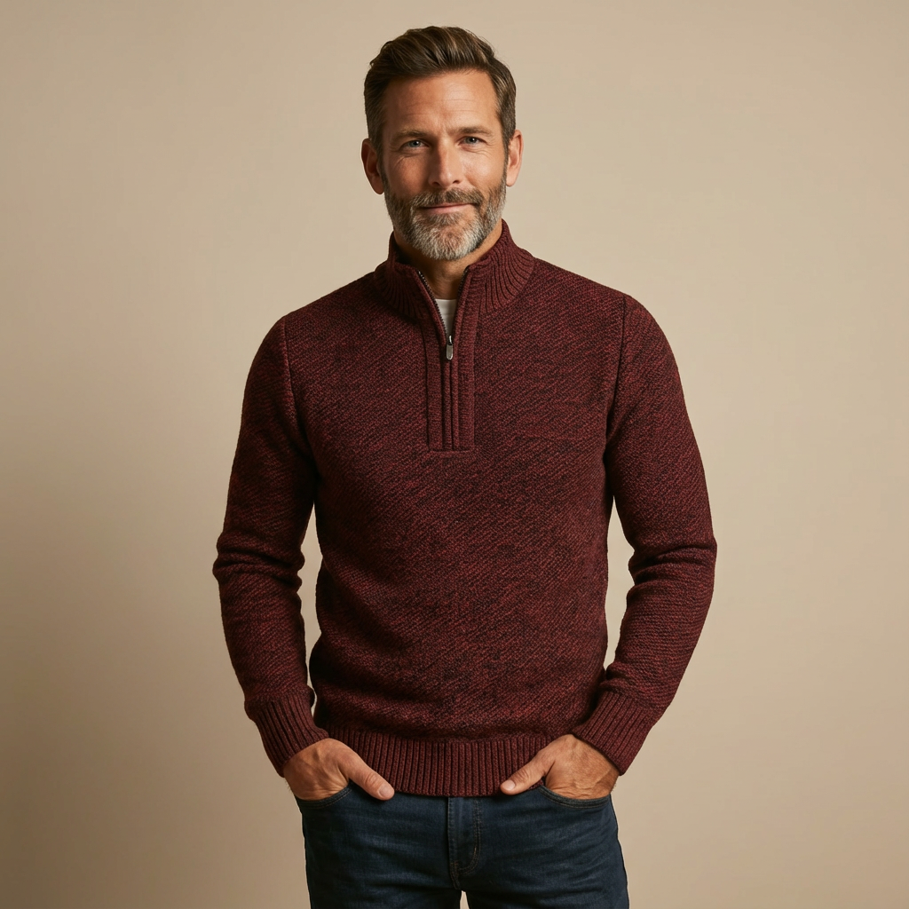 Leichter Herren Feinstrickpullover – Smart Für Büro & Freizeit