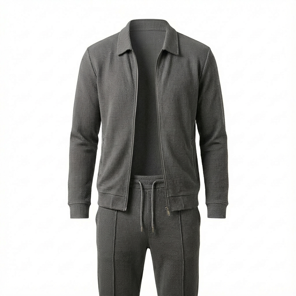 Herren Zweiteiler Set – Raffiniertes Co-Ord Für Mühelosen Alltagsstil