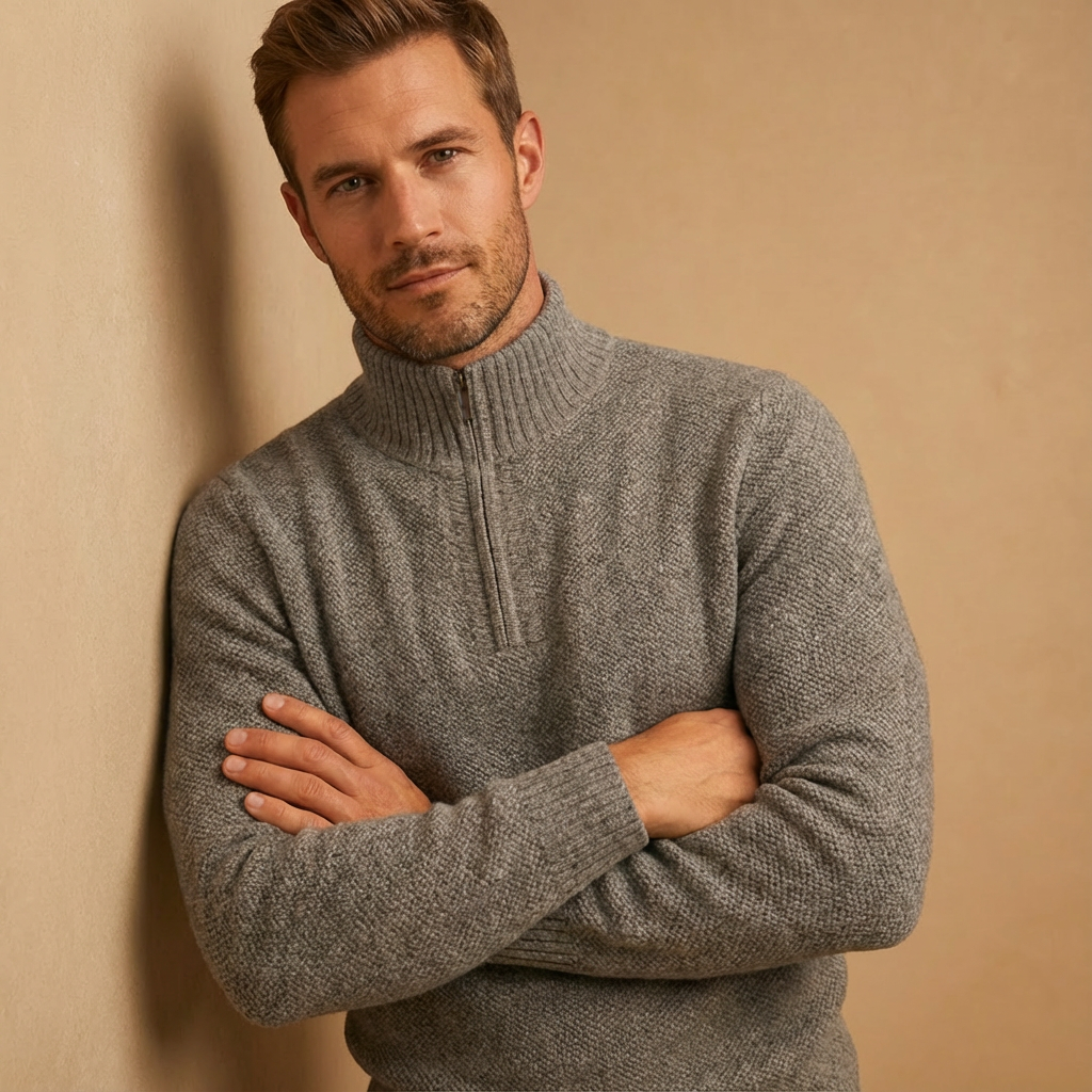Leichter Herren Feinstrickpullover – Smart Für Büro & Freizeit