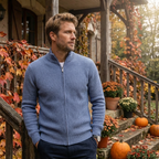 Herren Cashmere Cardigan – Refined Elegant Strickjacke Für Smart Casual & Business