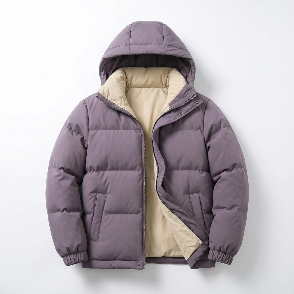 Herren Pufferjacke Mit Kapuze – Leichte Steppjacke Für Winter & Alltag