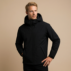 Herren Wasserdichte Hoodie-Jacke – Leichte Funktionsjacke Für Alltag & Reisen