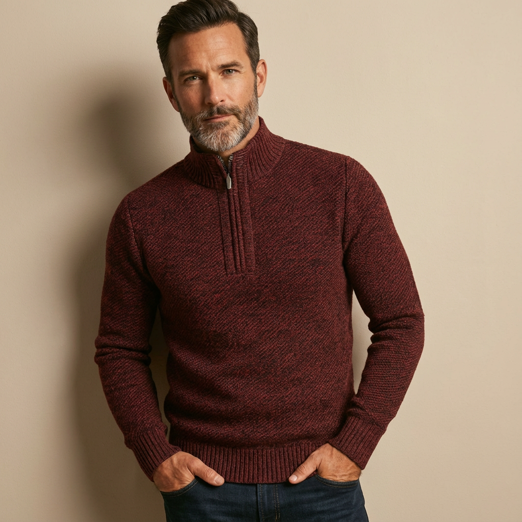Leichter Herren Feinstrickpullover – Smart Für Büro & Freizeit